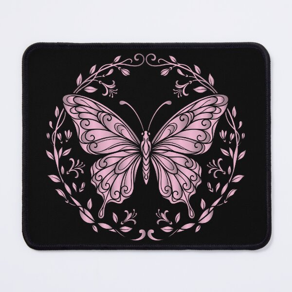 Item preview, Elegant Butterfly Floral Wreath Vector Stencil Art designed and sold by ZUMERI.