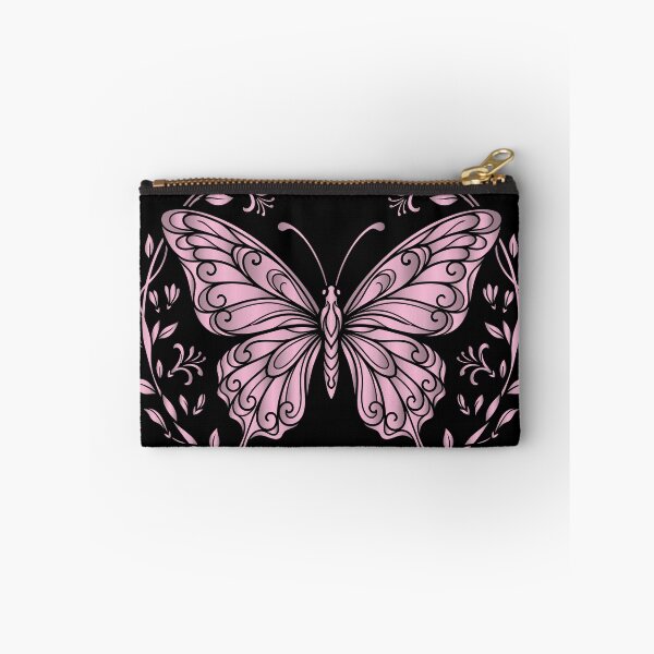 Item preview, Elegant Butterfly Floral Wreath Vector Stencil Art designed and sold by ZUMERI.