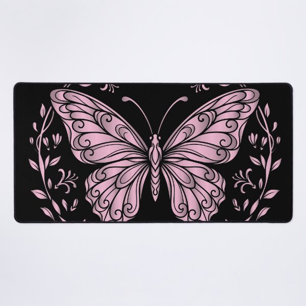 Item preview, Elegant Butterfly Floral Wreath Vector Stencil Art designed and sold by ZUMERI.