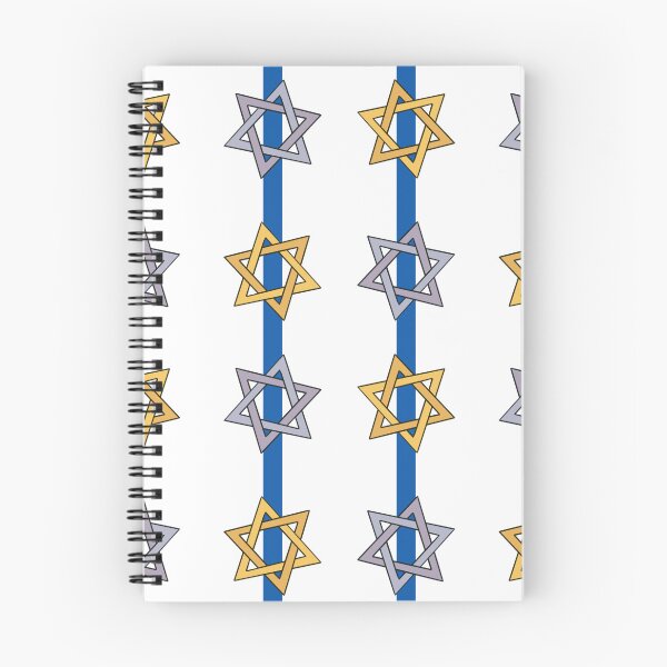 Item preview, Star of David Hanukkah Stripes White designed and sold by CI Creative Design LLC.