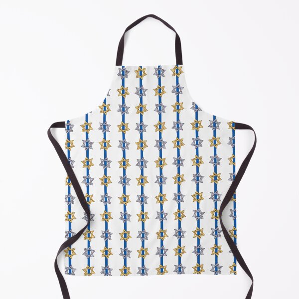 Item preview, Star of David Hanukkah Stripes White designed and sold by CI Creative Design LLC.