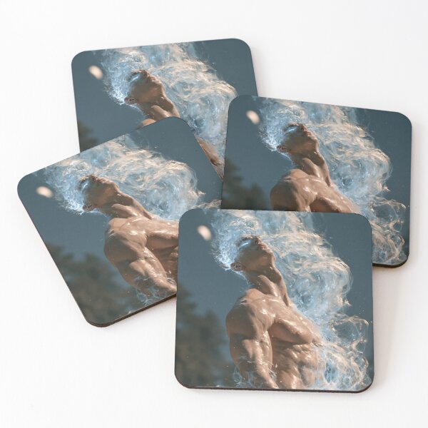 Item preview, Elemental Ascension Triptych Left — Surreal Fantasy Realism designed and sold by JaimeLikes.