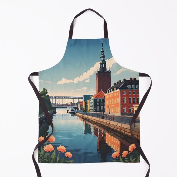 Item preview, Copenhagen Denmark Vintage Travel Tourism designed and sold by TravelersGems.