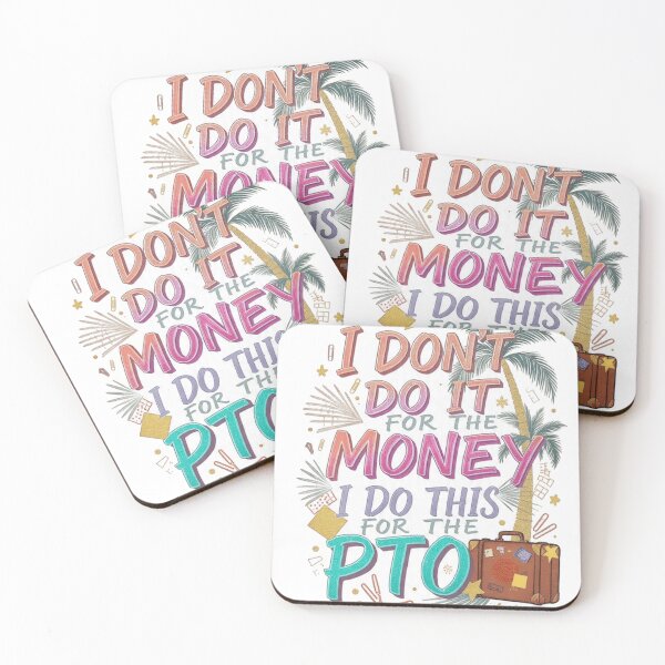Item preview, I Do This For The PTO | Retro Vacation Design designed and sold by DIJAKIM.