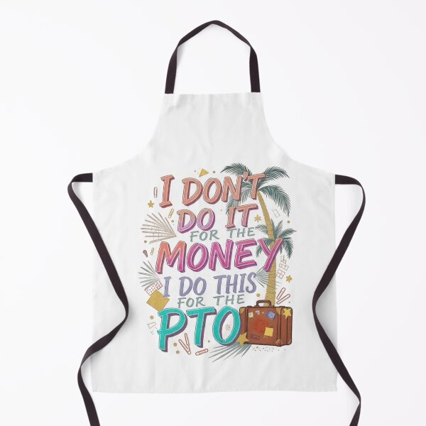 Item preview, I Do This For The PTO | Retro Vacation Design designed and sold by DIJAKIM.
