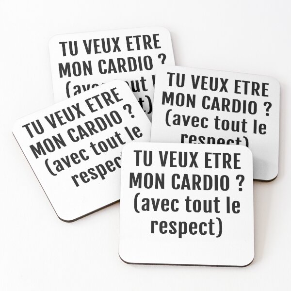 Item preview, Do you want to be my cardio coach? (with all due respect) designed and sold by Fan2Design.