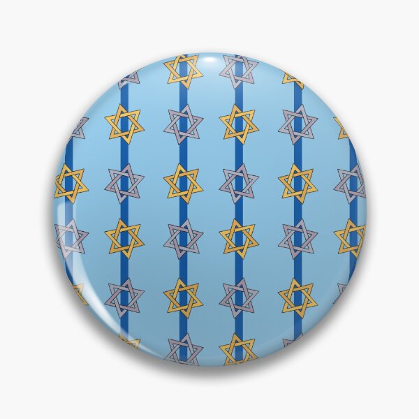 Item preview, Star of David Hanukkah Stripes Blue designed and sold by CI Creative Design LLC.