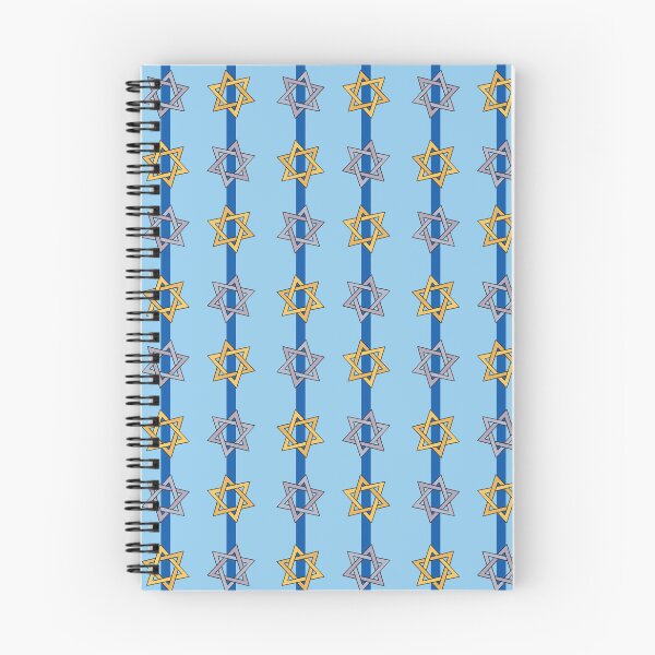 Item preview, Star of David Hanukkah Stripes Blue designed and sold by CI Creative Design LLC.