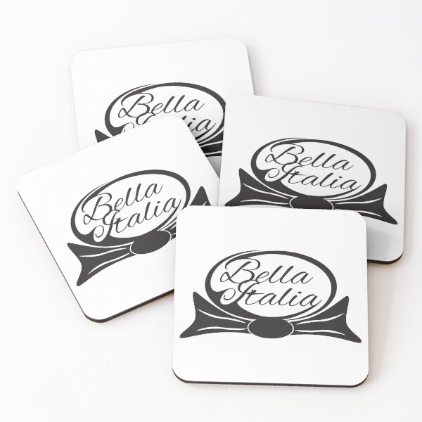Item preview, Bella Italia Classic Pizzeria Vintage Ribbon Logo designed and sold by dmejpl.