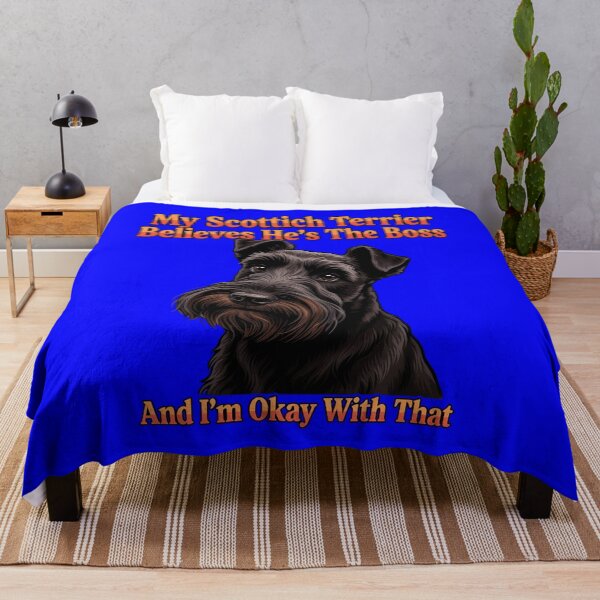 Item preview, My Scottish Terrier Believes He’s The Boss, And I’m Okay With That designed and sold by fantasticdesign.