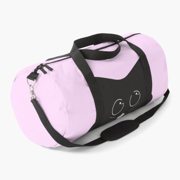 Item preview, black cat face boba chibi cute rounded whimsical twee design #9 designed and sold by Kyna Arts.