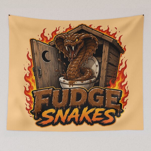 Item preview, Fudge Snakes: Outhouse Inferno designed and sold by gahteeriffico.