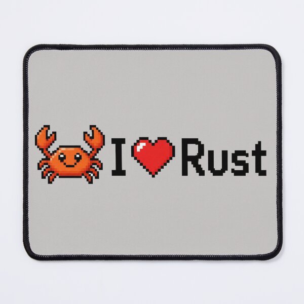 Item preview, I love Rust designed and sold by Ctrl+Alt+Store.