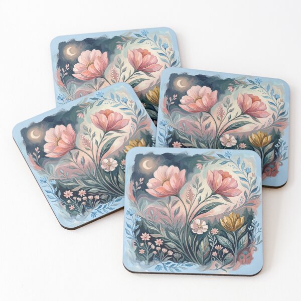 Item preview, Dreamy Wildflowers Twilight Dance designed and sold by Eclectic Monkey.