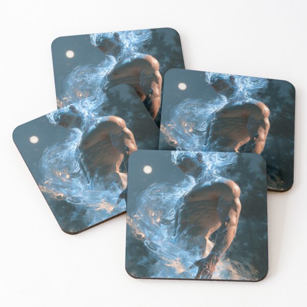 Item preview, Elemental Ascension Triptych Right — Surreal Fantasy Realism designed and sold by JaimeLikes.