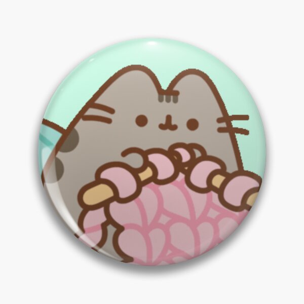 Item preview, knitting pusheen!! designed and sold by PLANET-VEE.
