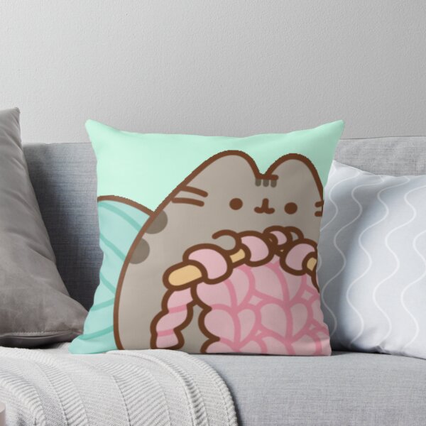 Item preview, knitting pusheen!! designed and sold by PLANET-VEE.