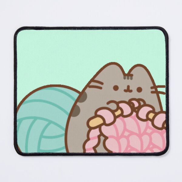 Item preview, knitting pusheen!! designed and sold by PLANET-VEE.