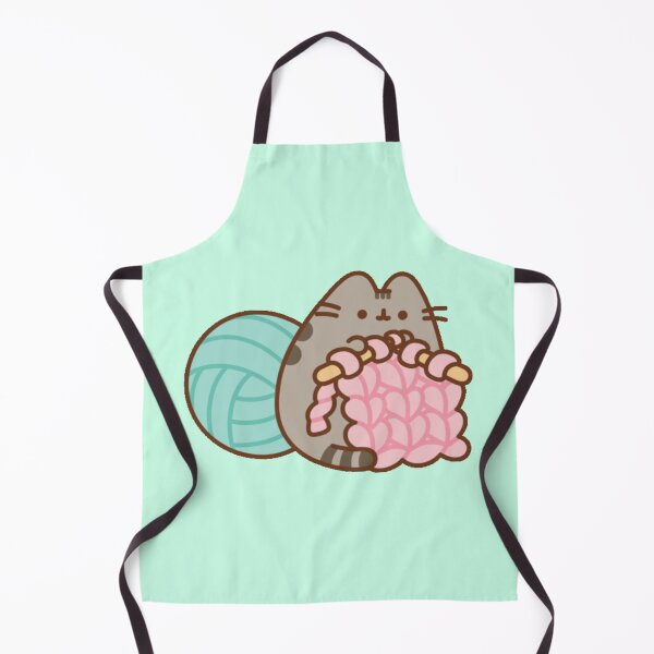 Item preview, knitting pusheen!! designed and sold by PLANET-VEE.