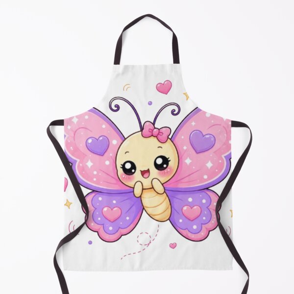 Item preview, Cute Kawaii Butterfly Sticker | Adorable Pink Purple Butterfly | Cute Aesthetic Sticker | Butterfly Lover Gift designed and sold by Vegasstickers.