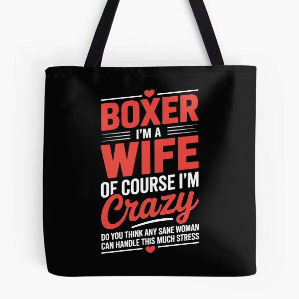 Item preview, BOXER – I’M A WIFE – OF COURSE I’M CRAZY – DO YOU THINK ANY SANE WOMAN CAN HANDLE THIS MUCH STRESS designed and sold by jkrphoto.