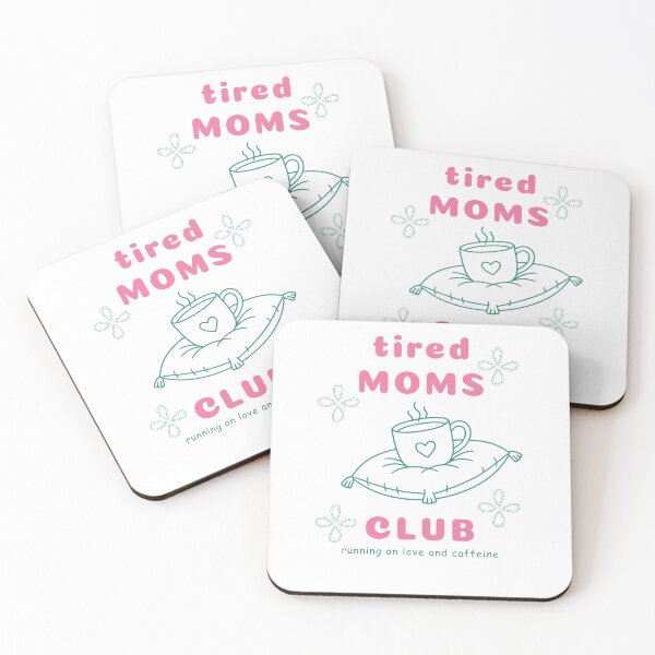 Item preview, Tired Moms Club Coffee designed and sold by Auchi_Verse.