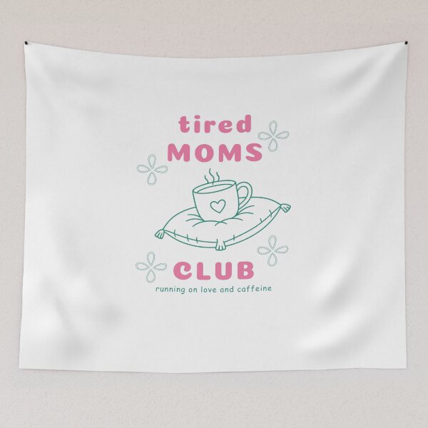 Item preview, Tired Moms Club Coffee designed and sold by Auchi_Verse.