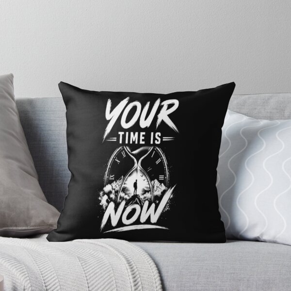 Item preview, Your Time Is Now Motivational Quote | Inspirational Typography Design designed and sold by v6ziix.