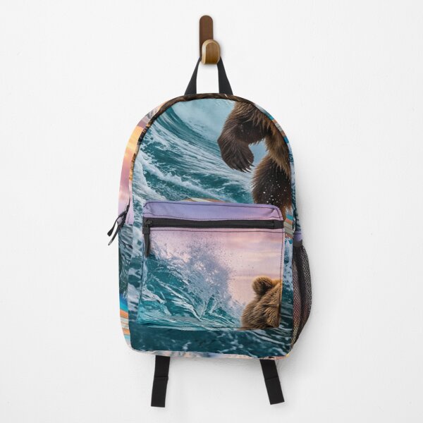 Item preview, Bear surfing a wave. designed and sold by Solomon-Ent-144.