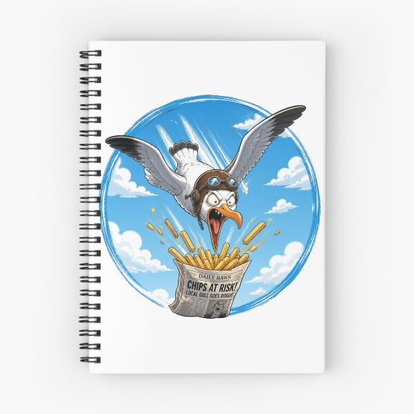 Item preview, Seagull and chips designed and sold by Talpha.