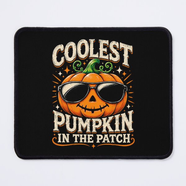 Item preview, Coolest Pumpkin in the Patch – Funny Halloween Pumpkin designed and sold by FreshPixelArt.