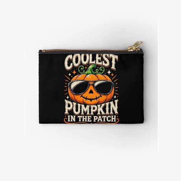 Item preview, Coolest Pumpkin in the Patch – Funny Halloween Pumpkin designed and sold by FreshPixelArt.