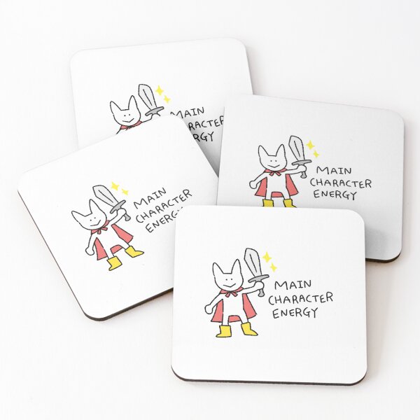 Item preview, Main Character Cat Sticker – Quirky Hero Cat, Funny Digital Sticker designed and sold by lazydayz16.