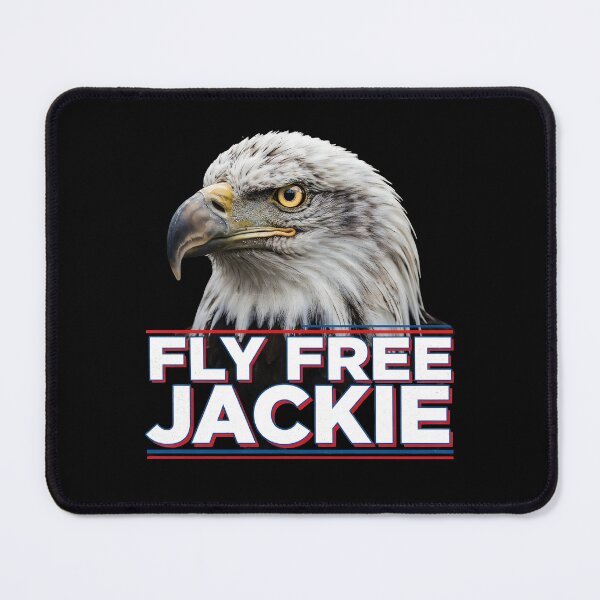 Item preview, Fly Free Jackie Big Bear Eagle Tribute Jackie Memorial designed and sold by Redgiant87x.