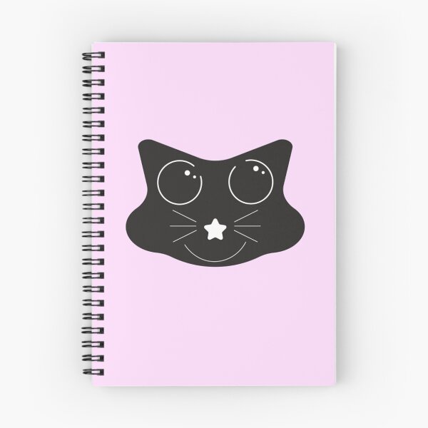 Item preview, Copy of black cat small face boba chibi cute rounded whimsical twee design #10 designed and sold by Kyna Arts.