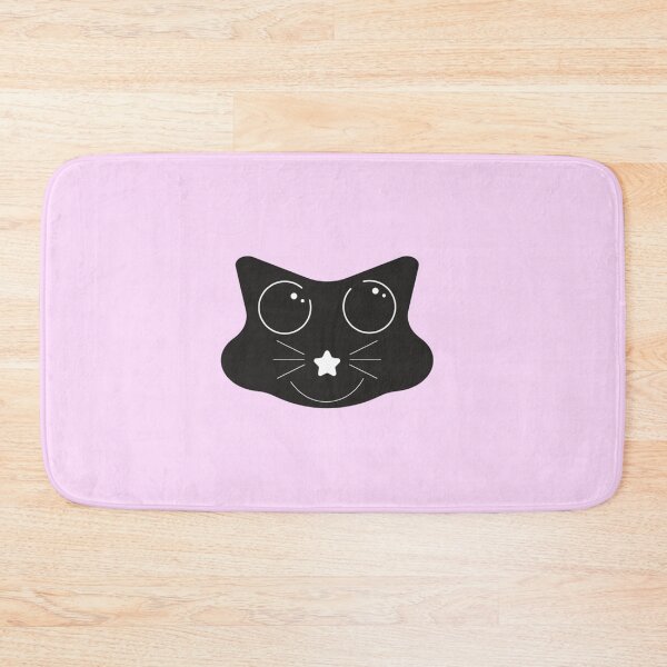 Item preview, Copy of black cat small face boba chibi cute rounded whimsical twee design #10 designed and sold by Kyna Arts.