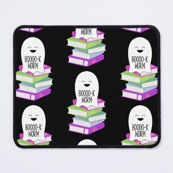 Item preview, Ghost Bookworm designed and sold by AmyDesignsCo.