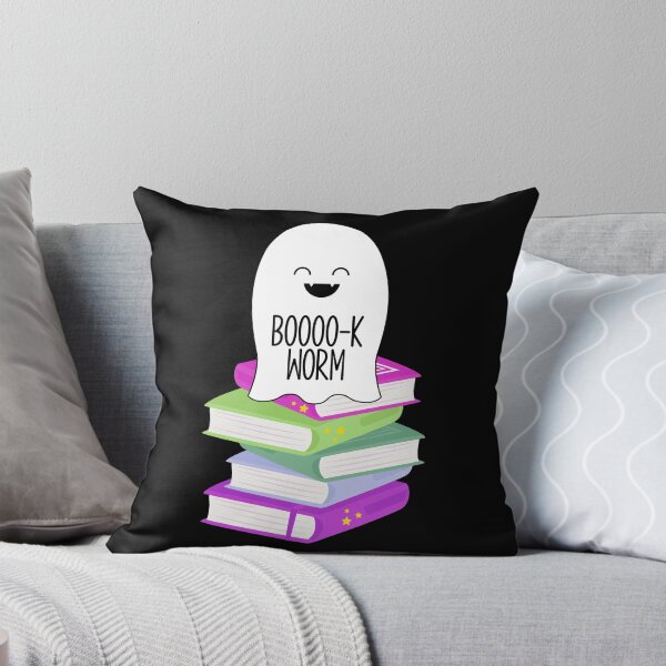 Item preview, Ghost Bookworm designed and sold by AmyDesignsCo.