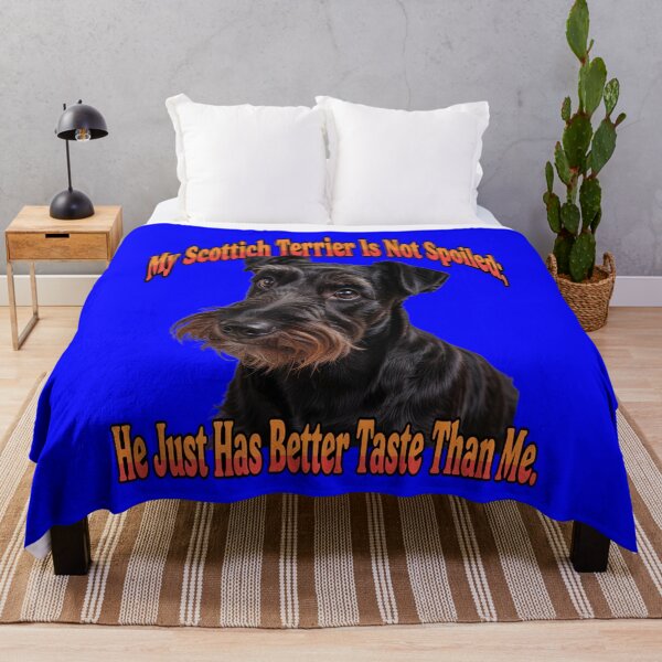 Item preview, My Scottish Terrier Is Not Spoiled He Just Has Better Taste Than Me designed and sold by fantasticdesign.