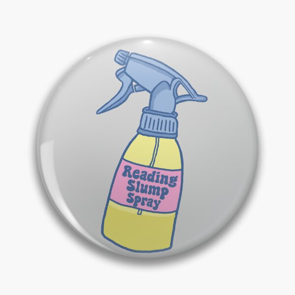 Item preview, Reading Slump Spray Book Reading Attribute designed and sold by CamilasPrints.