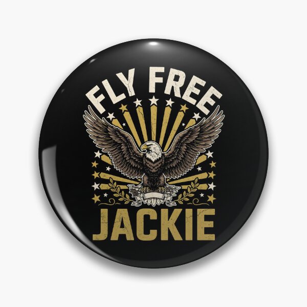 Item preview, Fly Free Jackie Big Bear Eagle Tribute Bald Eagle Remembrance designed and sold by Redgiant87x.