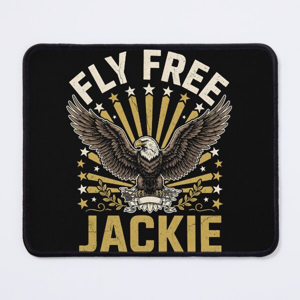 Item preview, Fly Free Jackie Big Bear Eagle Tribute Bald Eagle Remembrance designed and sold by Redgiant87x.