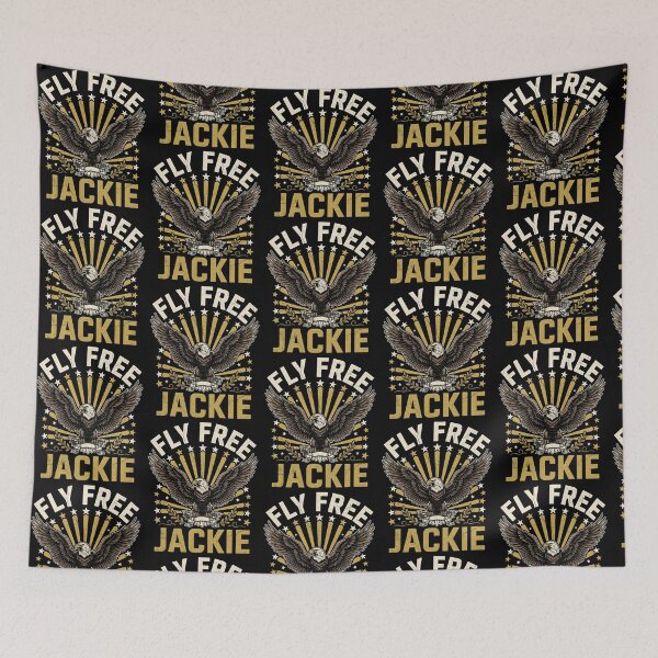 Item preview, Fly Free Jackie Big Bear Eagle Tribute Bald Eagle Remembrance designed and sold by Redgiant87x.