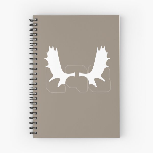 Item preview, Moose Antlers Silhouette Outdoor Wilderness Art designed and sold by L98-Studio.