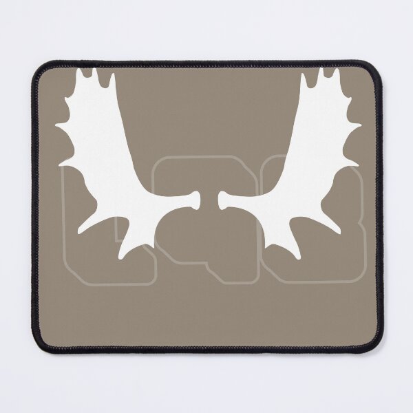Item preview, Moose Antlers Silhouette Outdoor Wilderness Art designed and sold by L98-Studio.