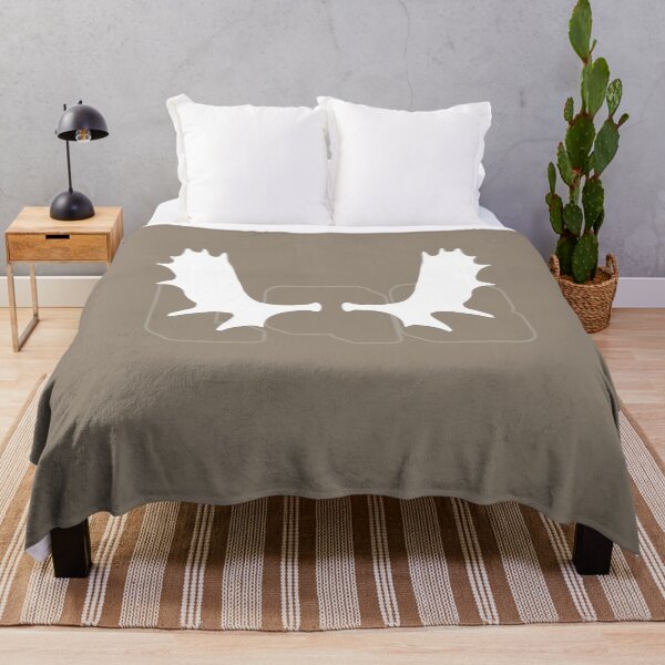 Item preview, Moose Antlers Silhouette Outdoor Wilderness Art designed and sold by L98-Studio.