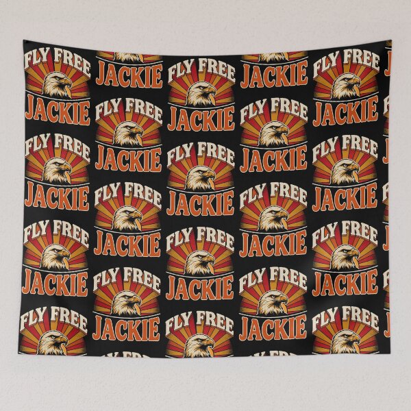 Item preview, Fly Free Jackie Big Bear Eagle Tribute Jackie Eagle Remembrance designed and sold by Redgiant87x.