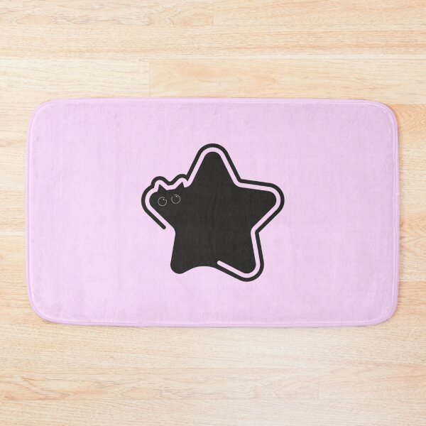 Item preview, black cat star boba chibi cute rounded whimsical twee design #11 designed and sold by Kyna Arts.