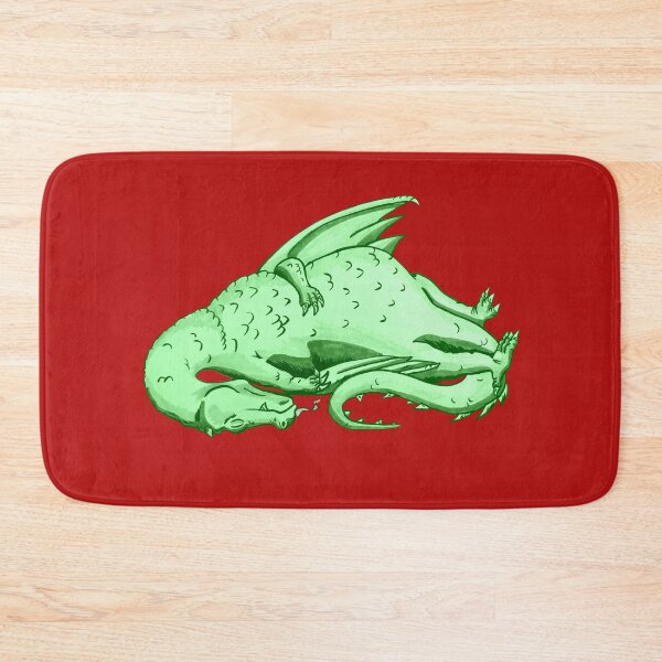 Item preview, Green Sleeping Dragon designed and sold by blacksnowcomics.