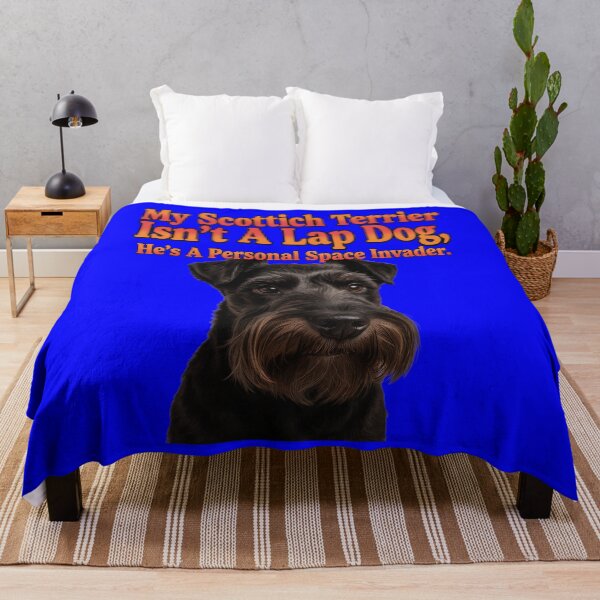 Item preview, My Scottish Terrier Isn’t A Lap Dog, He’s A Personal Space Invader designed and sold by fantasticdesign.